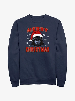 Star Wars Santa Vader Merry Christmas Sweatshirt