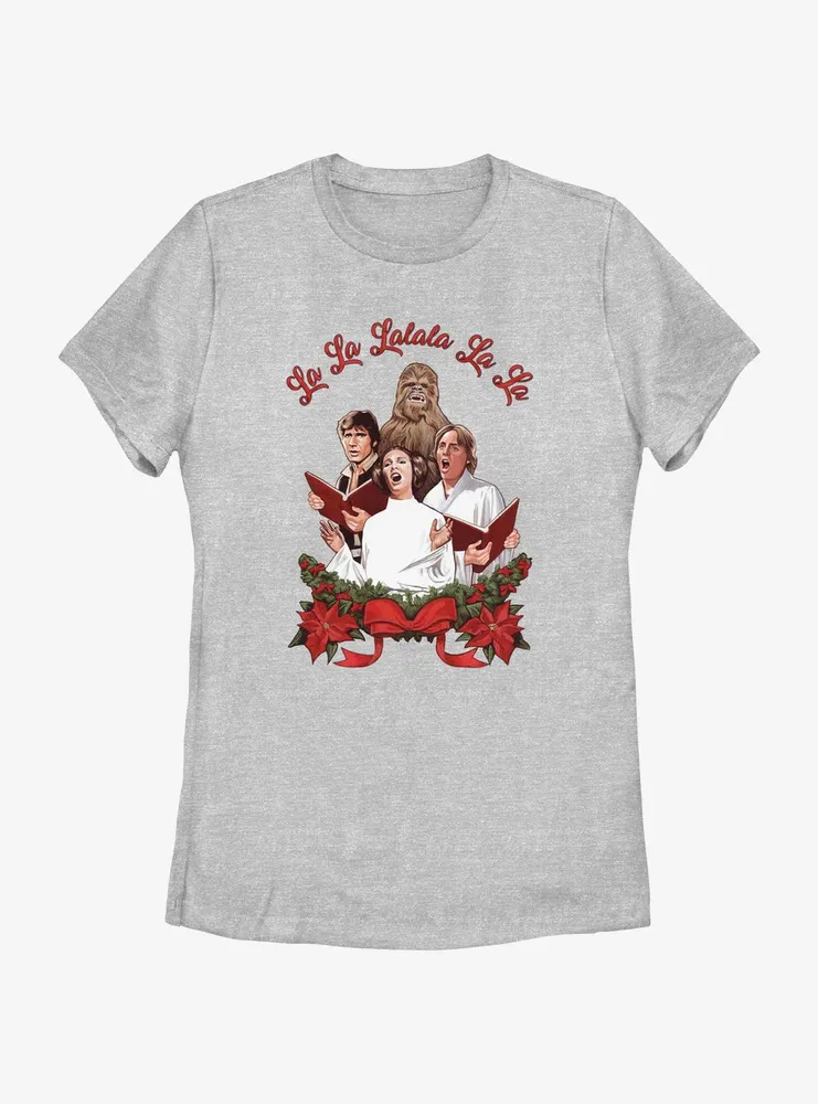 Star Wars Rebel Carolers Womens T-Shirt