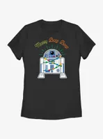 Star Wars R2-D2 Merry Beep Boop Womens T-Shirt