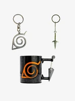 Naruto Shippuden Keychains and Kunai Mug