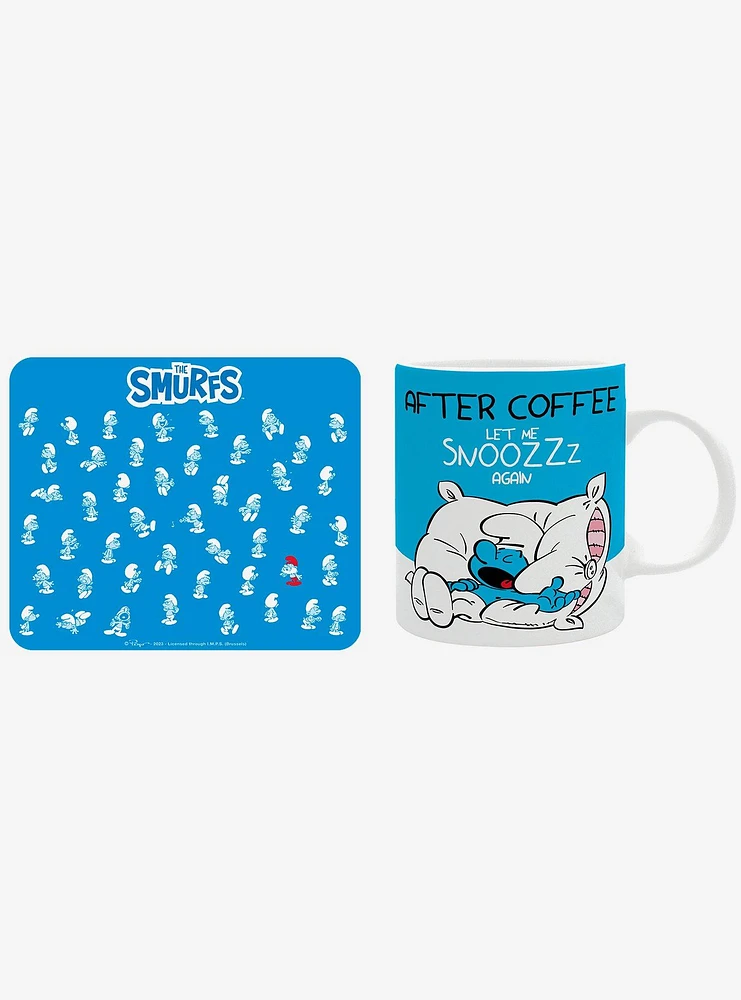 The Smurfs Mousepad and Mug Bundle