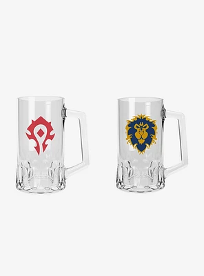 World of Warcraft Tankard Glass Cup Set
