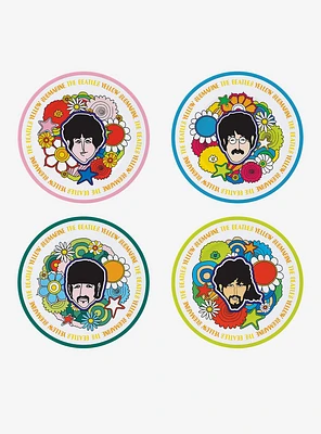 The Beatles Yellow Submarine Flowers Plate Set