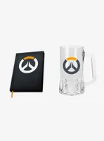 Overwatch Glass and Notebook Bundle