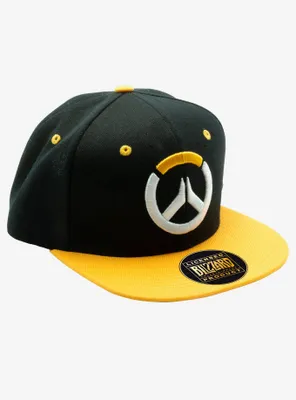 Overwatch Logo Orange Snapback Cap