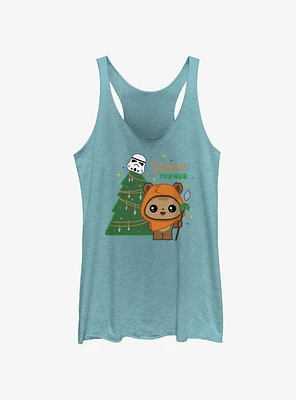 Star Wars Yuletide Yub Nub Girls Tank