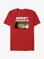 Star Wars Happy Holidays Chibis T-Shirt