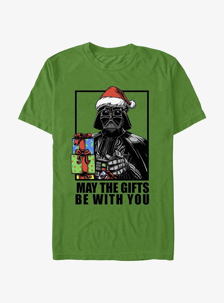 Star Wars Vader May The Gifts Be With You T-Shirt