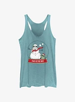 Star Wars The Mandalorian This Is Way Snowglobe Girls Tank