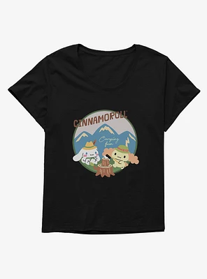 Cinnamoroll Camping Fun Girls T-Shirt Plus