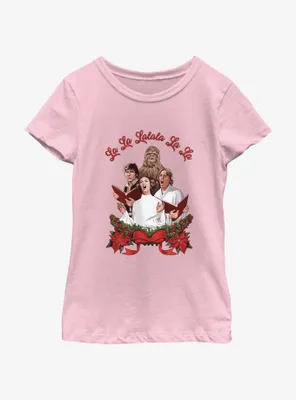 Star Wars Rebel Carolers Youth Girls T-Shirt