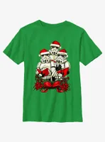 Star Wars Trooper Santa Carolers Youth T-Shirt