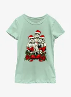 Star Wars Trooper Santa Carolers Youth Girls T-Shirt