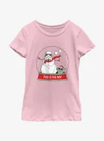 Star Wars The Mandalorian This Is Way Snowglobe Youth Girls T-Shirt