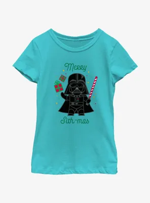Star Wars Merry Sith-Mas Vader Youth Girls T-Shirt