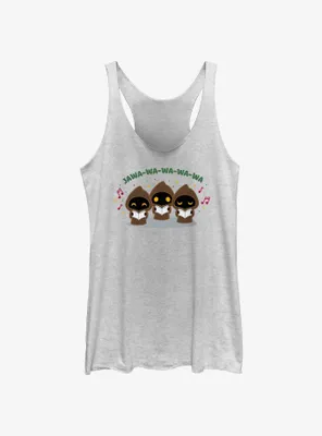 Star Wars Jawa Carolers Womens Tank Top