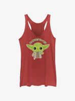 Star Wars Yoda Be Merry You Will Womens Tank Top