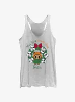 Star Wars May Your Holiday Spirit Endor Womens Tank Top