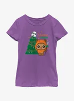 Star Wars Yuletide Yub Nub Youth Girls T-Shirt