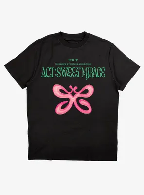 Sweet Mirage Tomorrow X Together World Tour Butterfly T-Shirt