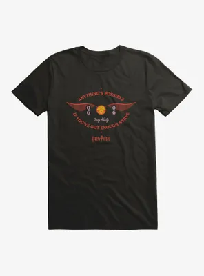 Harry Potter Anything's Possible Golden Snitch T-Shirt