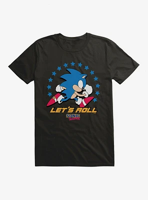 Sonic The Hedge Hog Let's Roll T-Shirt