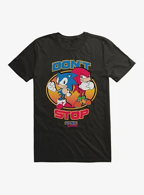 Sonic The Hedge Hog Don't Stop T-Shirt