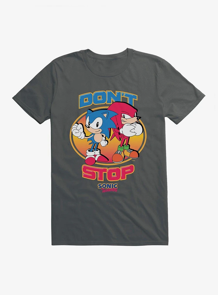 Sonic The Hedge Hog Don't Stop T-Shirt