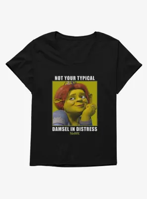 Shrek Not Your Typical Damsel Distress Womens T-Shirt Plus