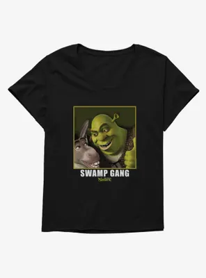 Shrek Swamp Gang Womens T-Shirt Plus