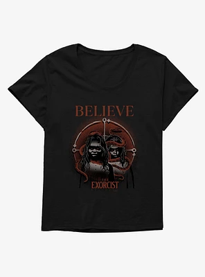 The Exorcist Believer Believe Girls T-Shirt Plus