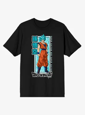 Dragon Ball Super Goku Saiyan Blue T-Shirt