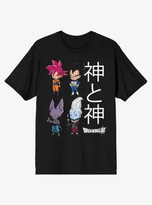 Dragon Ball Super Chibi Characters T-Shirt