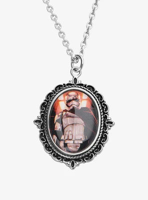 Star Wars Episode VII: The Force Awakens Captain Phasma Cameo Pendant Necklace