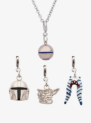 Star Wars The Mandalorian Interchangeable Charm Necklace