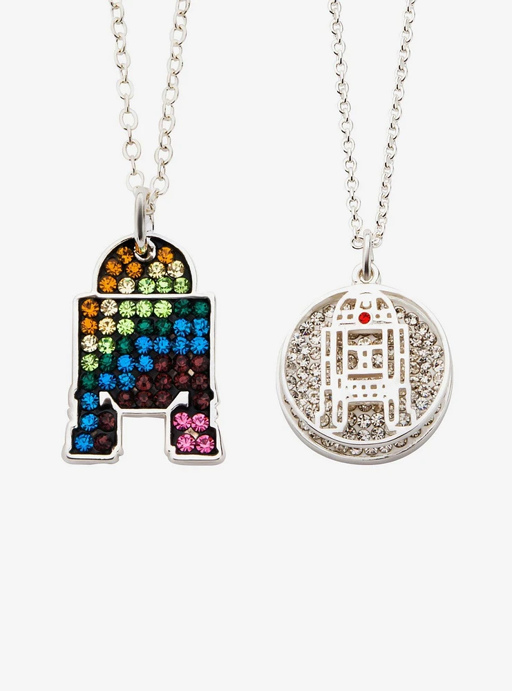 Star Wars R2-D2 Pendant Necklace Set