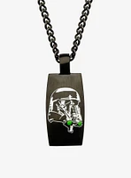 Star Wars Rogue One Stormtrooper Death Trooper Dog Tag Pendant Necklace