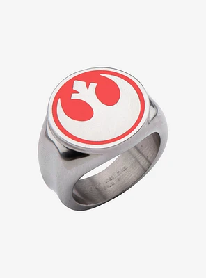 Star Wars Red Rebel Alliance Symbol Ring
