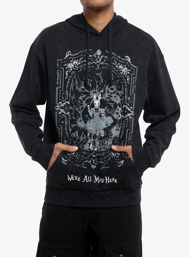 We're All Mad Here Bunny Hoodie