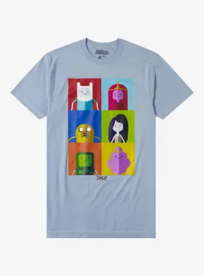 Adventure Time Character Grid T-Shirt
