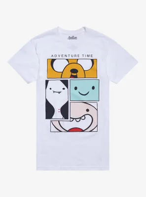 Adventure Time Character Panels T-Shirt