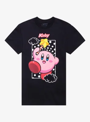 Kirby Star Rod Box T-Shirt