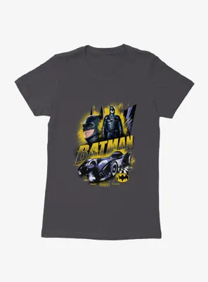The Flash Movie Batman Past Present Future Womens T-Shirt