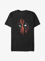 Marvel Deadpool Painted Face Big & Tall T-Shirt