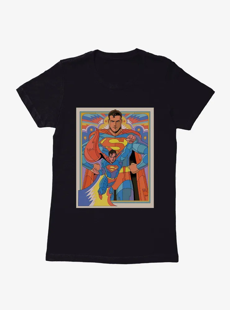 DC Superman WB 100 Sunrise Womens T-Shirt