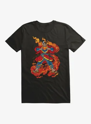 DC Superman WB 100 Samurai T-Shirt