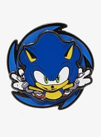 Sonic The Hedgehog Spinner Enamel Pin