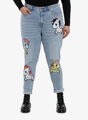 Tokidoki Unicorno Mom Jeans Plus