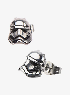 Star Wars Episode VII: The Force Awakens 3D Stormtrooper Stud Earrings