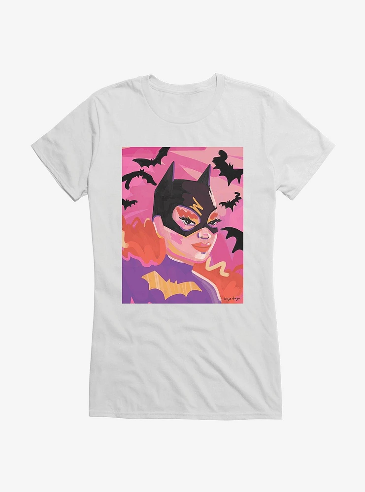 Batgirl WB 100 Artistic Girls T-Shirt